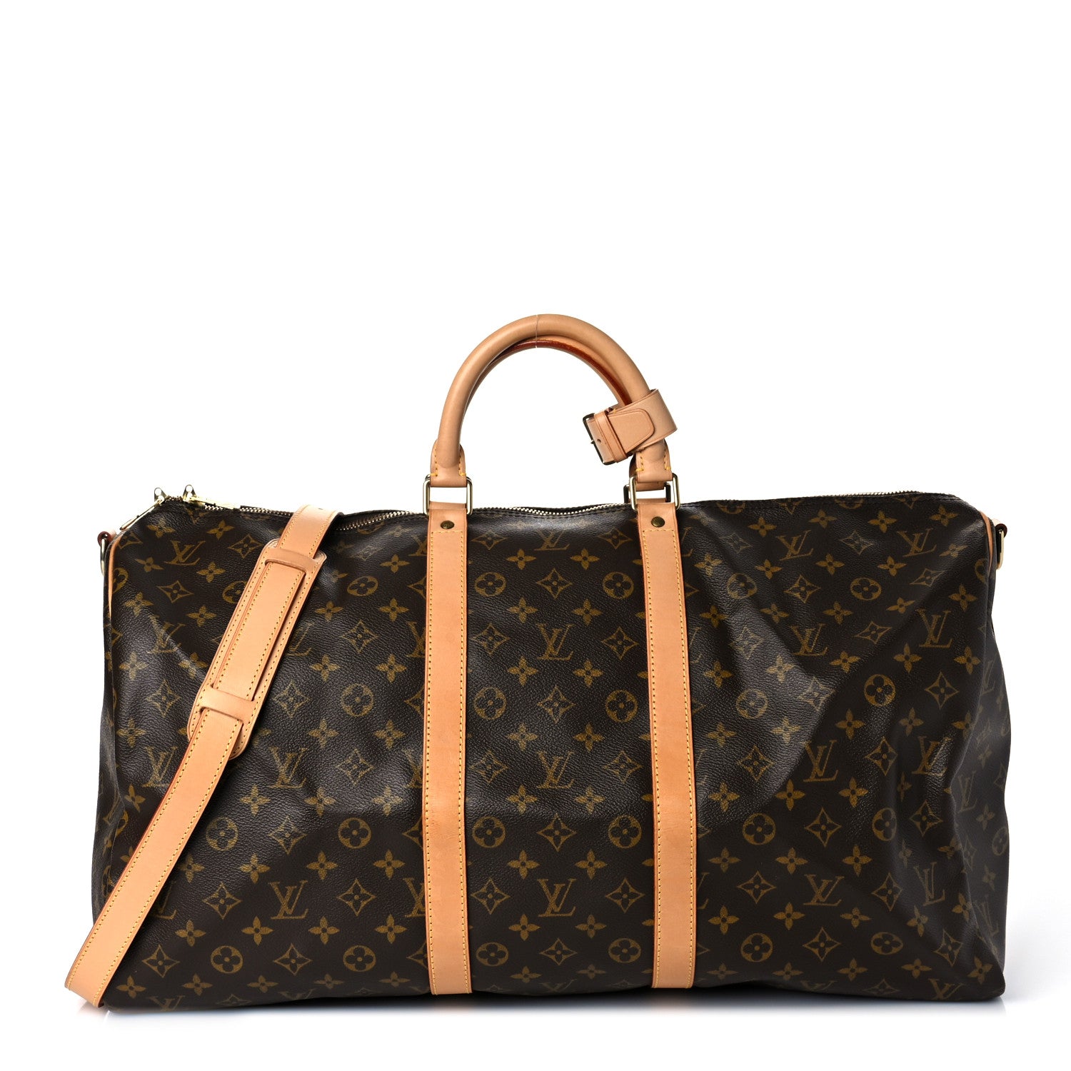 Louis Vuitton Monogram Keepall Bandouliere 55 1 of 11