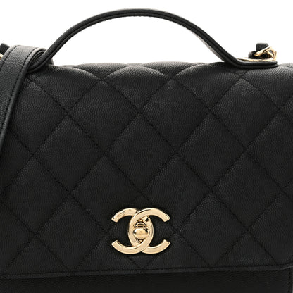 Chanel Caviar Quilted Medium Business Affinity Flap Black 8 of 14