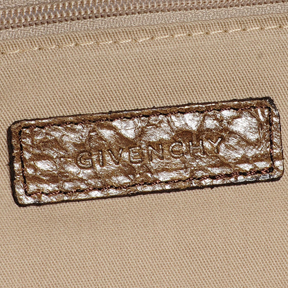 Givenchy Crackled Calfskin Envelope Folded Clutch Light Brown 6 of 7