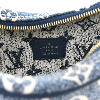 Louis Vuitton Monogram Jacquard Denim Loop Bleu 6 of 9