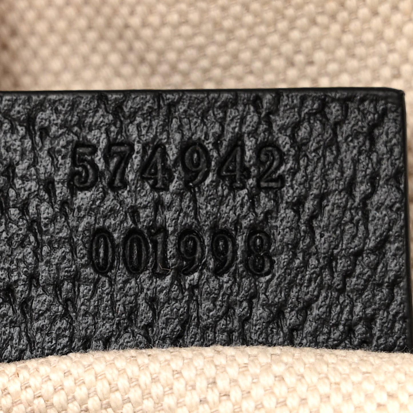 Velvet GG Monogram Textured Calfskin Web Small Double Buckle Backpack Red Cipria Black