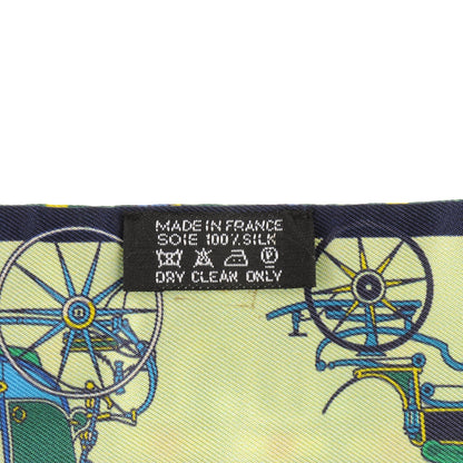 Hermes Silk Voitures Nouvelles Twilly Vert Anis Rouge 3 of 5