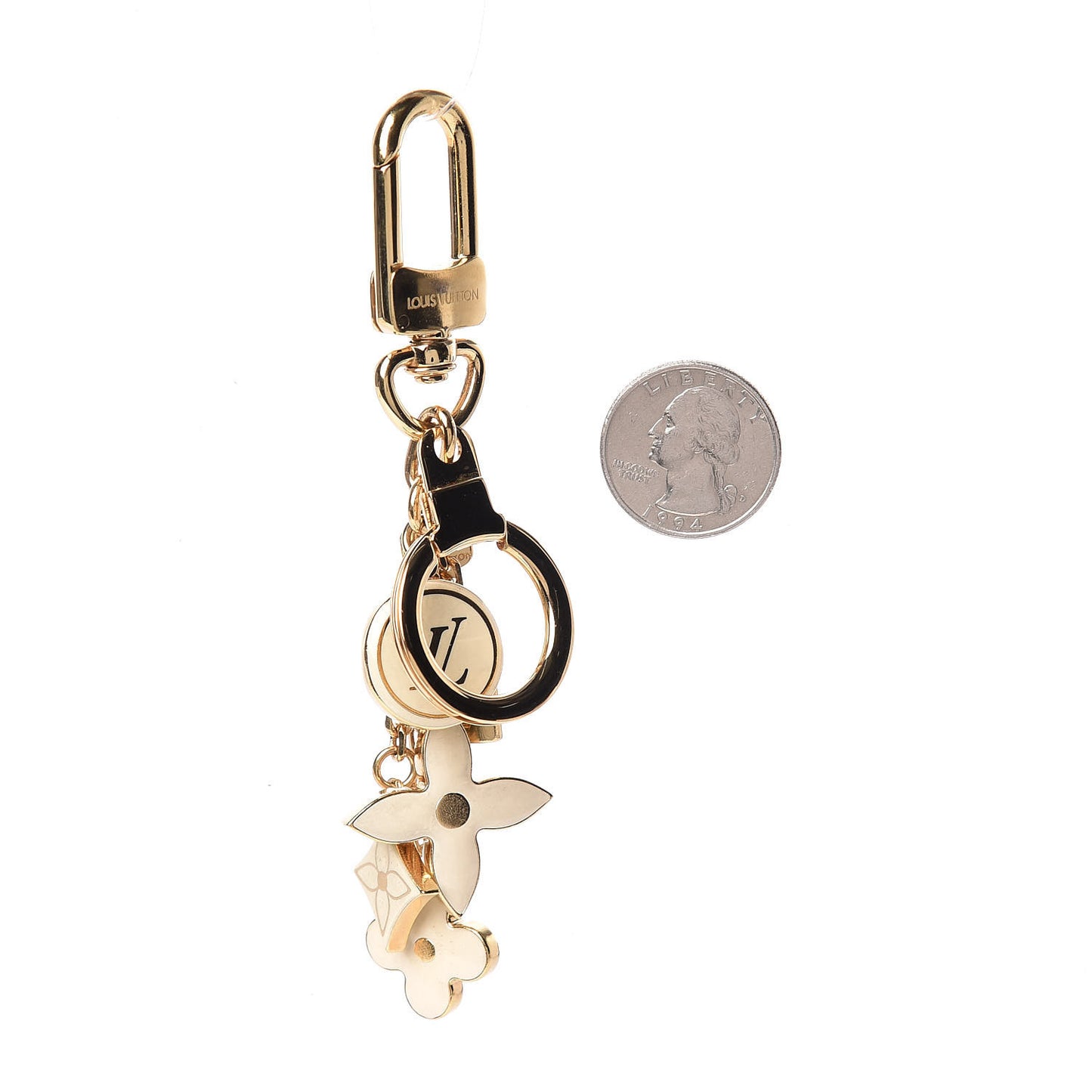 Pastilles Key Chain Bag Charm White