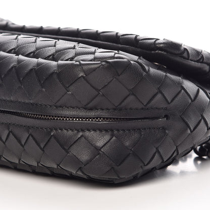 Bottega Veneta Nappa Intrecciato Mini Chain Messenger Black 12 of 12