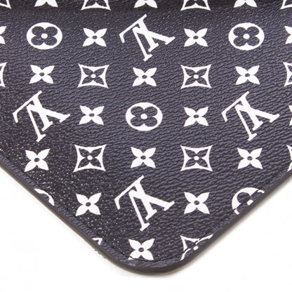 Louis Vuitton Monogram Giant Jungle Neverfull MM GM Pochette Black 5 of 8