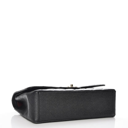 Chanel Caviar Quilted Maxi Double Flap Black 4 of 7