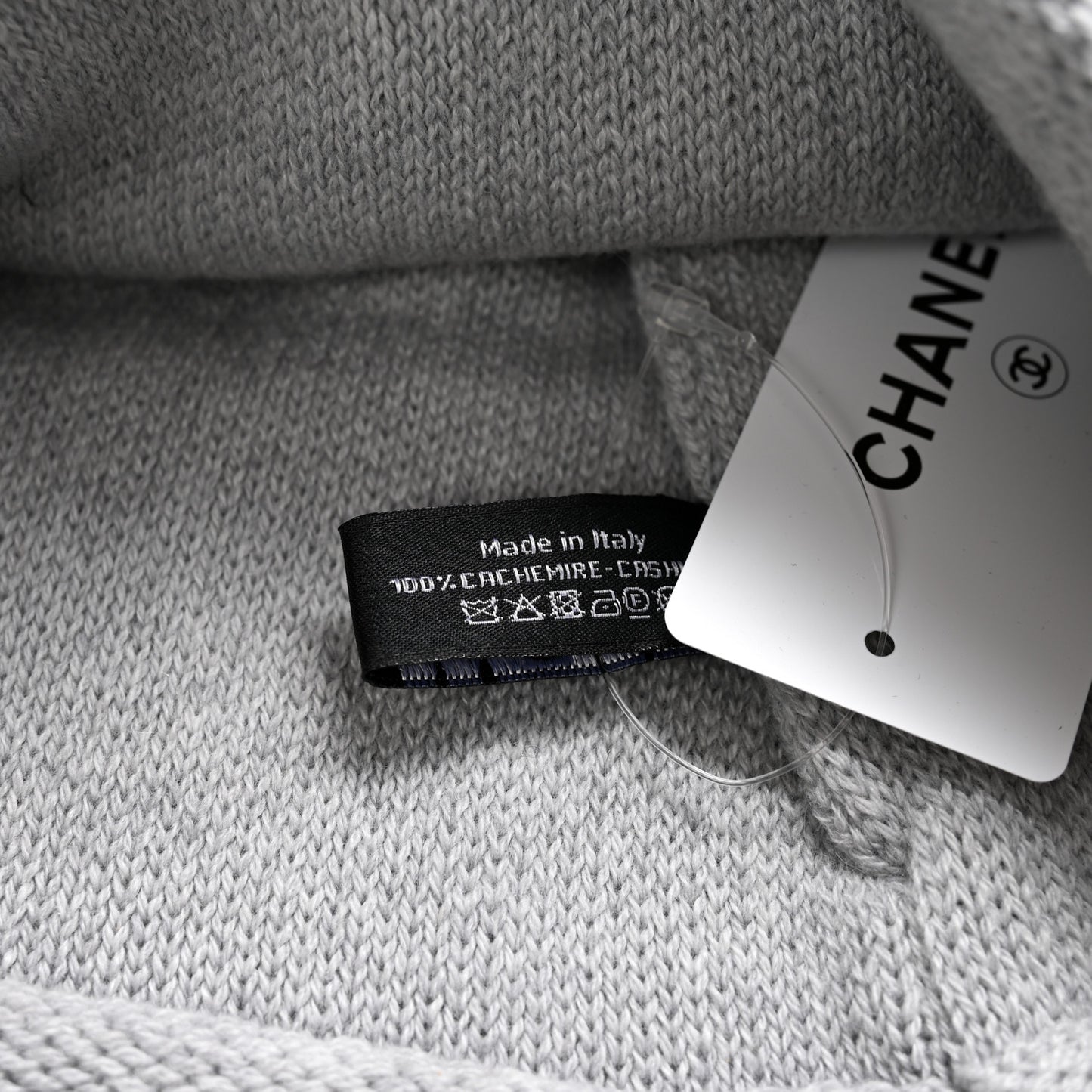 Cashmere CC Beanie Hat Grey