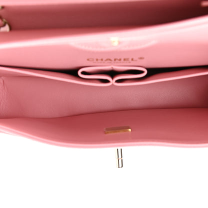 Chanel Caviar Quilted Small Double Flap Pink 5 of 11