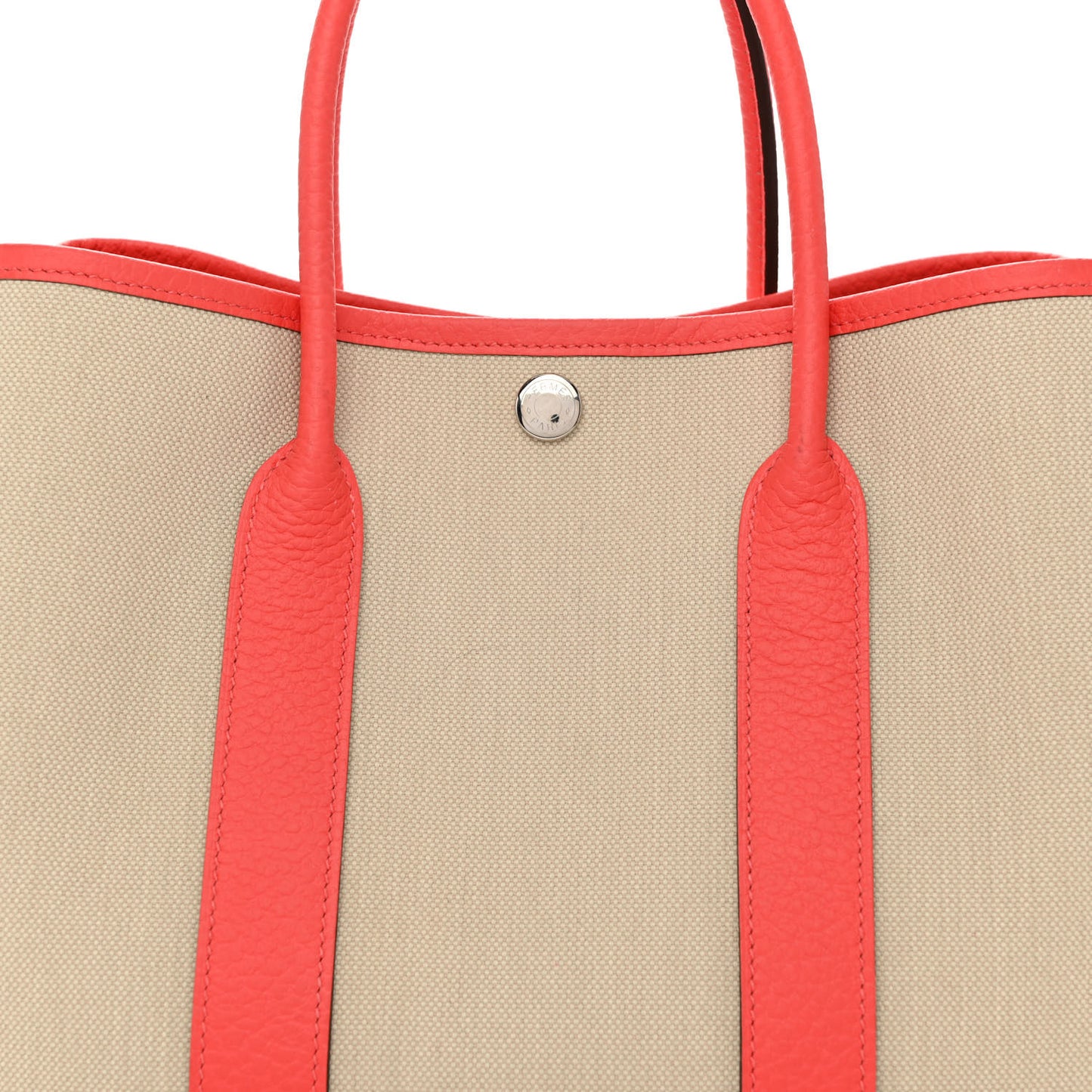 Toile Militaire Vache Country Garden Party 30 TPM Tote Beton Rose Texas