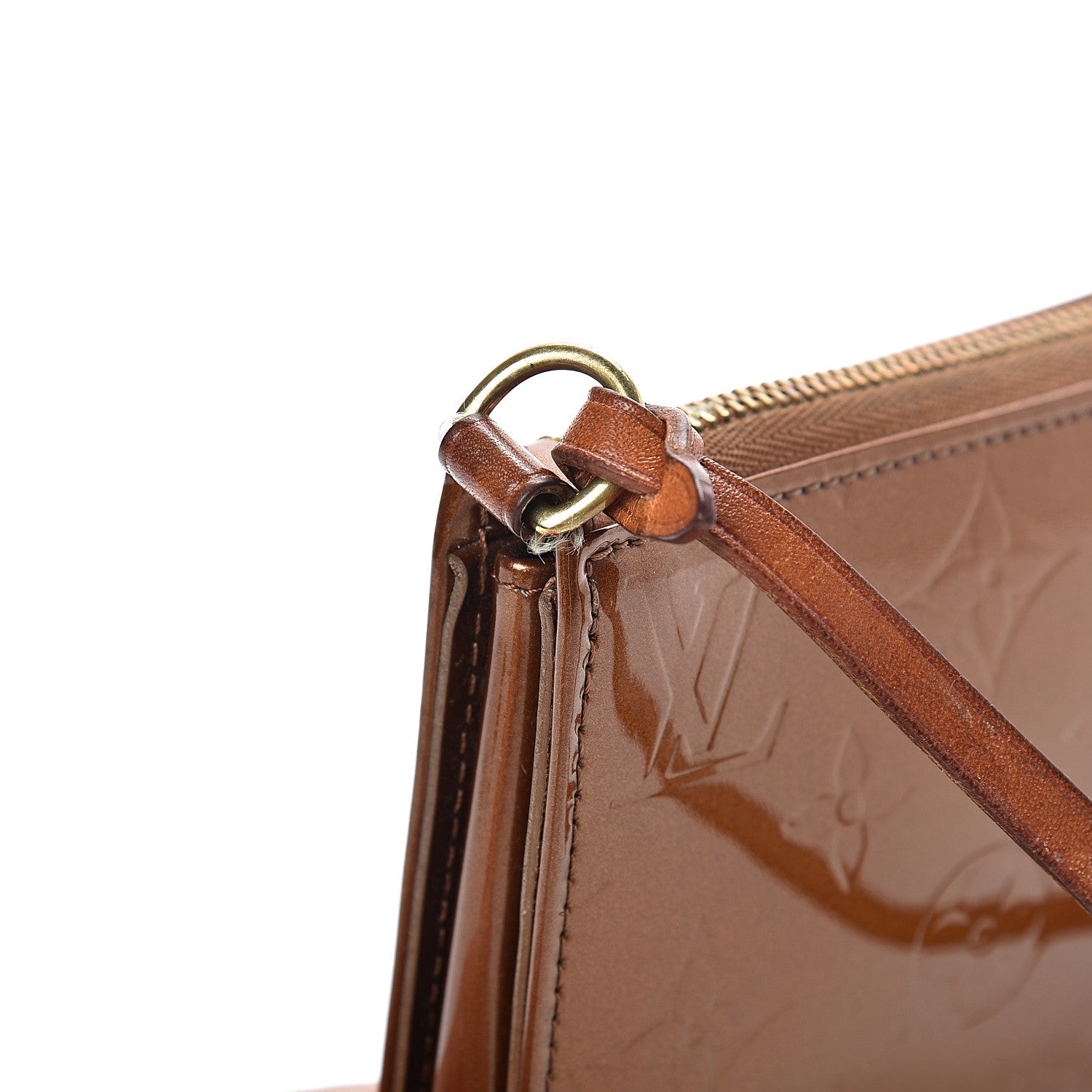 Louis Vuitton Vernis Lexington Pochette Bronze 11 of 15