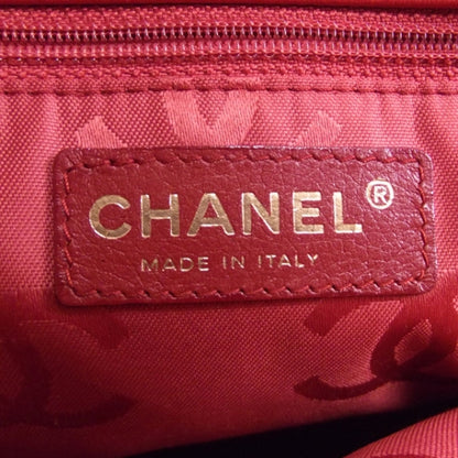 Chanel Calfskin Tote Wood Chain 6 of 11