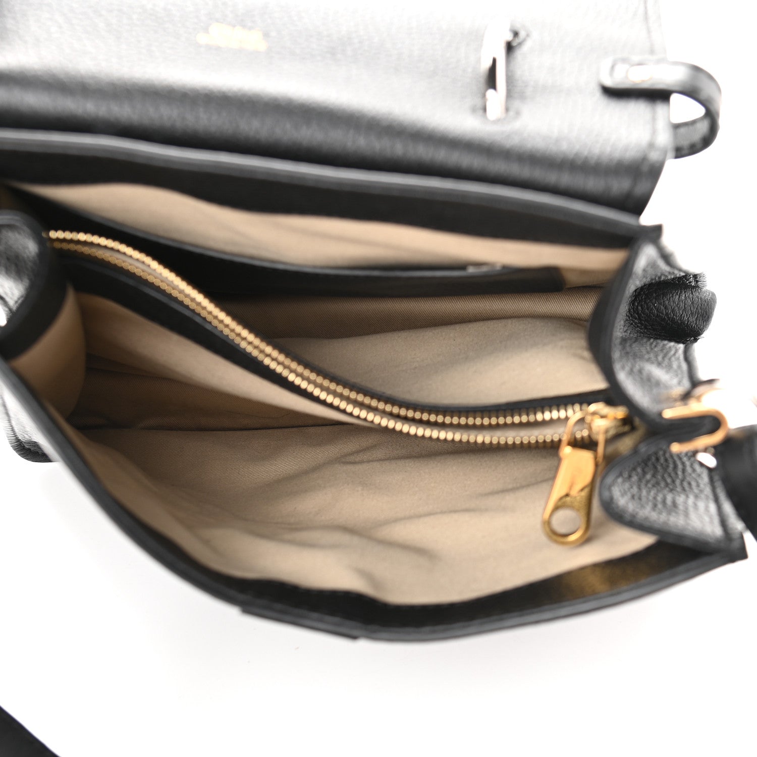 Chloe Grained Calfskin Medium Aby Day Shoulder Bag Black 5 of 9