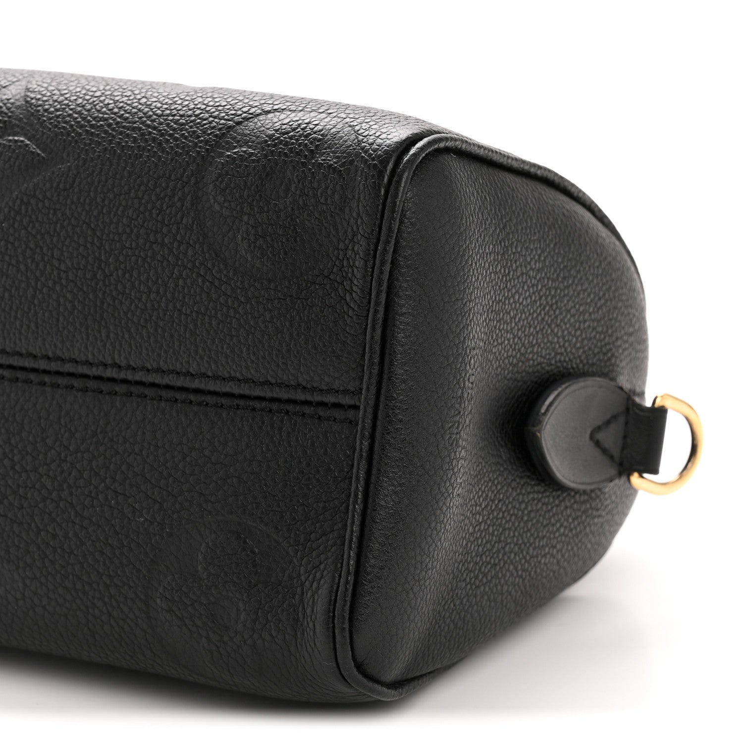 Louis Vuitton Empreinte Monogram Giant Speedy Bandouliere 20 Black 9 of 12