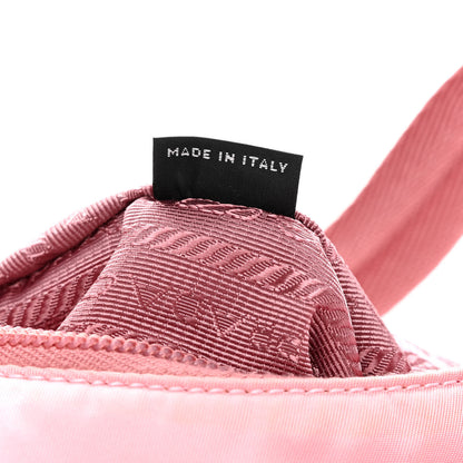 Prada Tessuto Nylon Saffiano Mini Re-Edition 2000 Bag Rosa 7 of 12