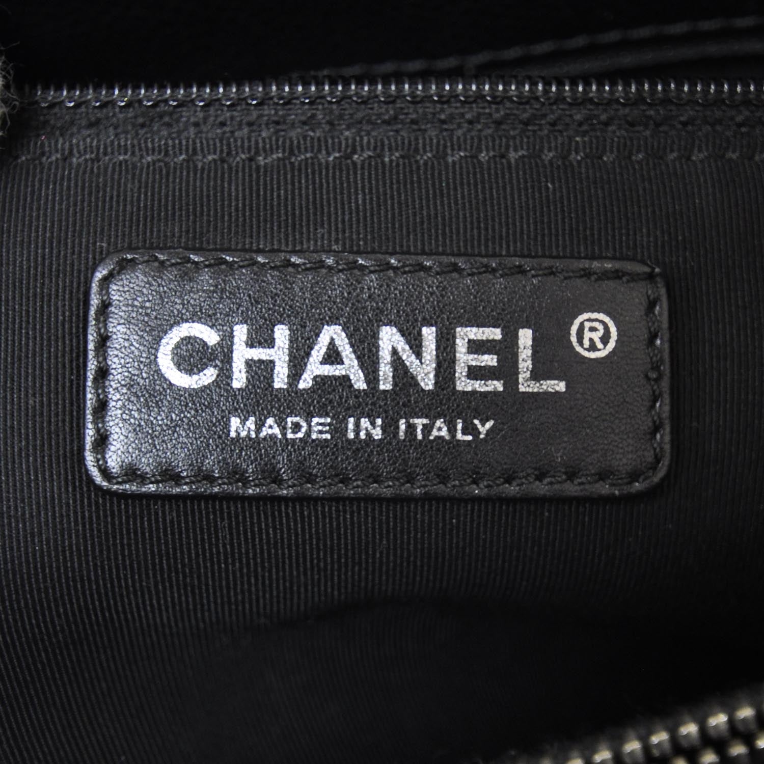 Chanel Caviar Quilted Grand Shopping Tote GST Black 6 of 8