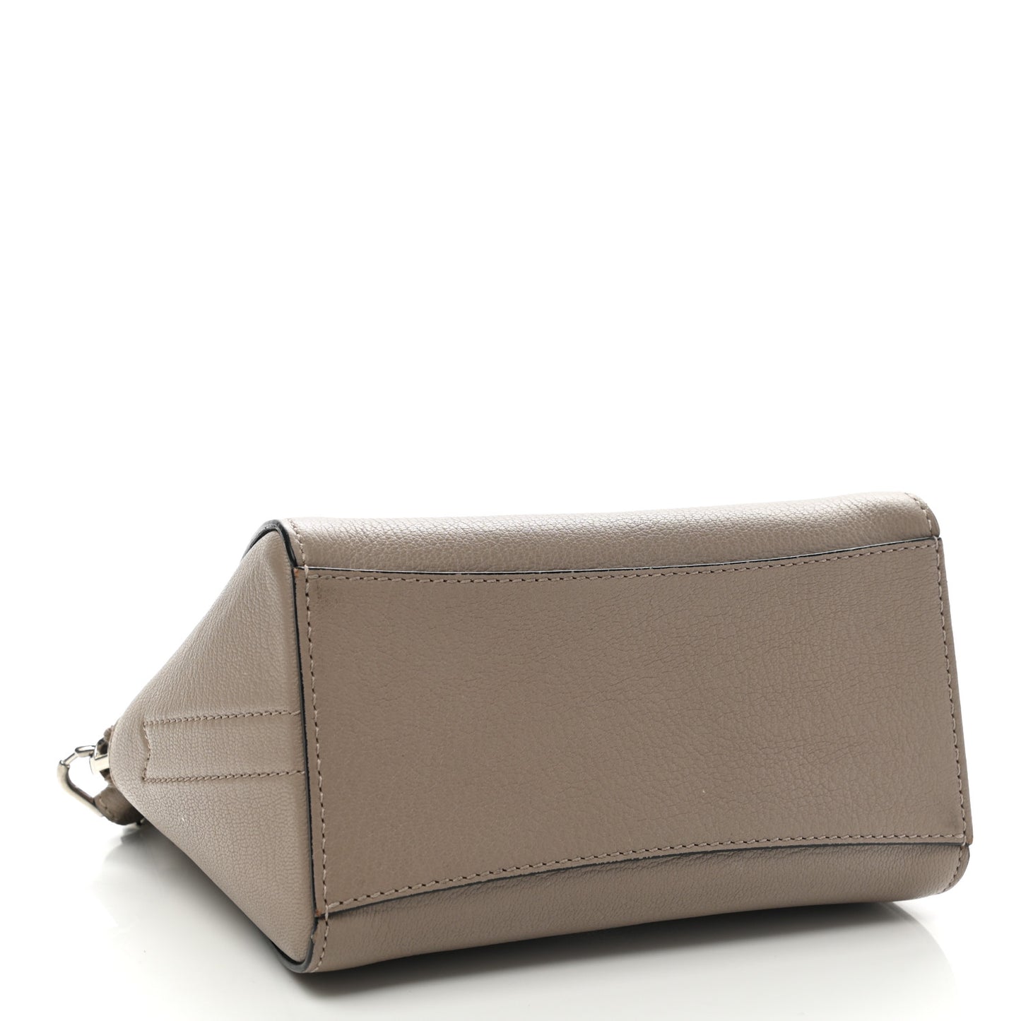 Sugar Goatskin Small Antigona Beauty Wristlet Mastic