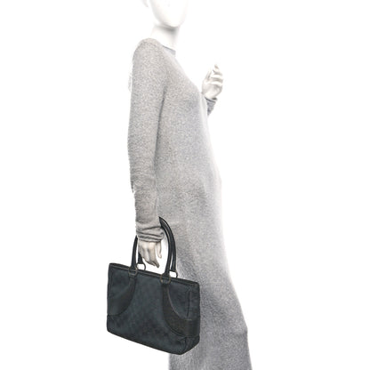 Gucci Monogram Shoulder Bag Black 2 of 10