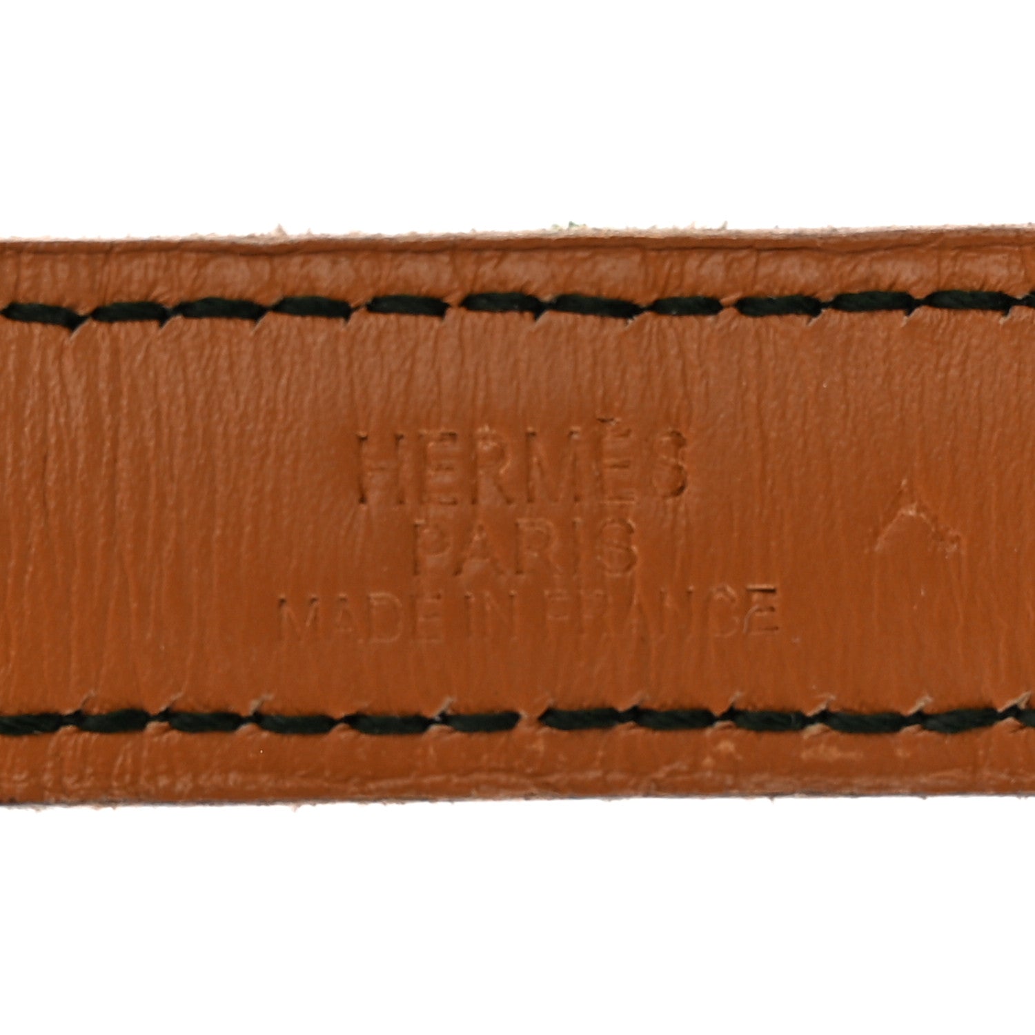 Hermes Shiny Crocodile Porosus 18mm Etriviere Belt 70 28 Vert Emeraude 7 of 16