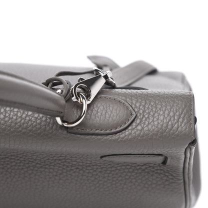 Hermes Taurillon Clemence Kelly Retourne 35 Etain 21 of 30