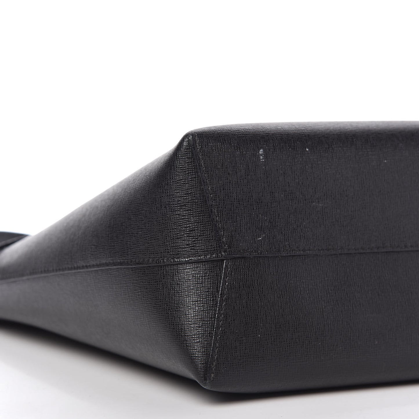 Saffiano Mini Bucket Bag Black
