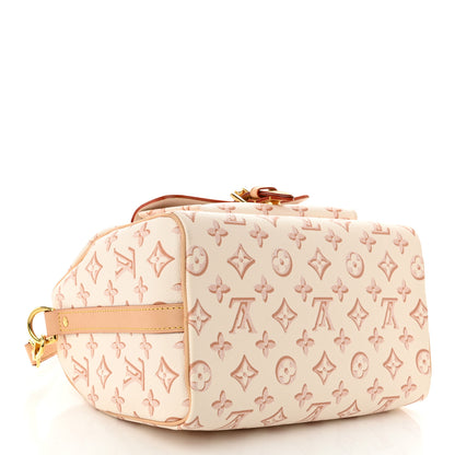Louis Vuitton Monogram Fall for You Speedy Bandouliere 25 Beige Clair 4 of 9