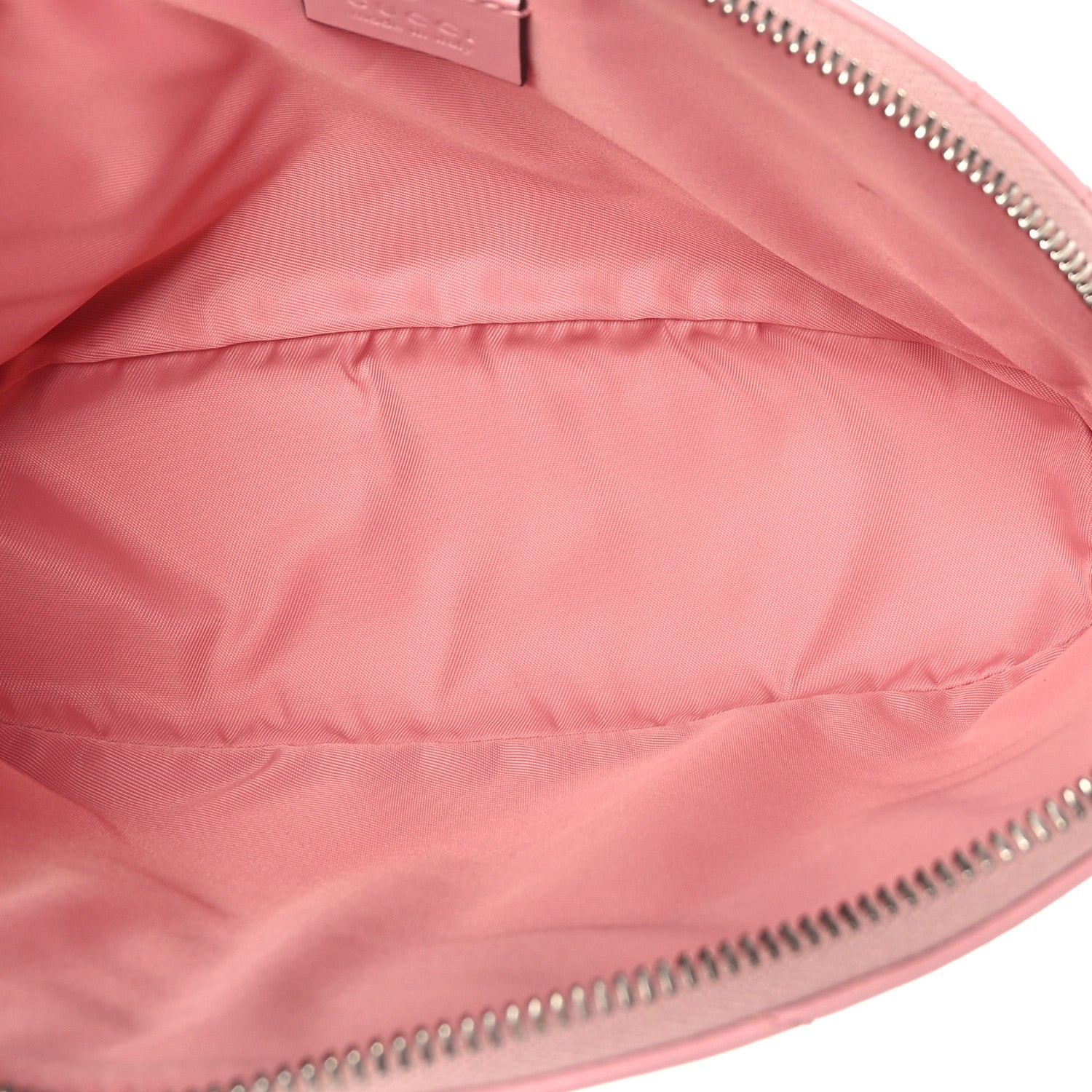 Gucci Calfskin Matelasse Large GG Marmont Pouch Cosmetic Case Wild Rose 5 of 9