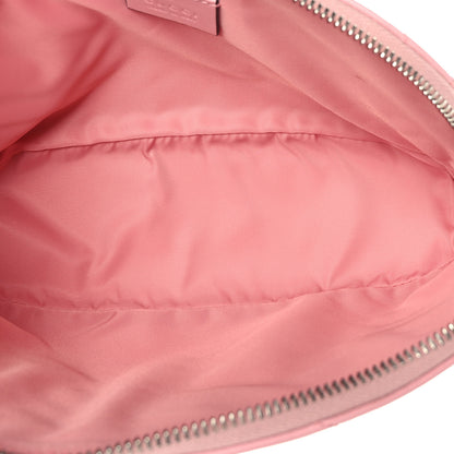 Gucci Calfskin Matelasse Large GG Marmont Pouch Cosmetic Case Wild Rose 5 of 9