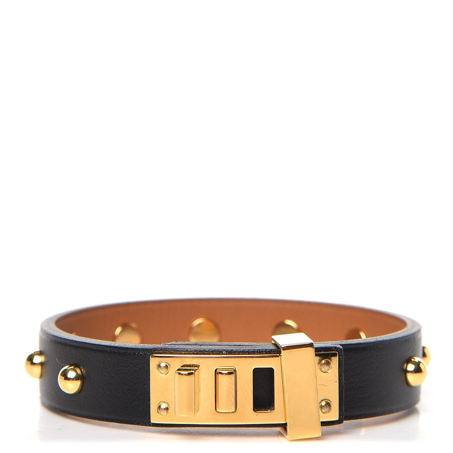 Swift Mini Dog Clous Ronds Bracelet T3 Black