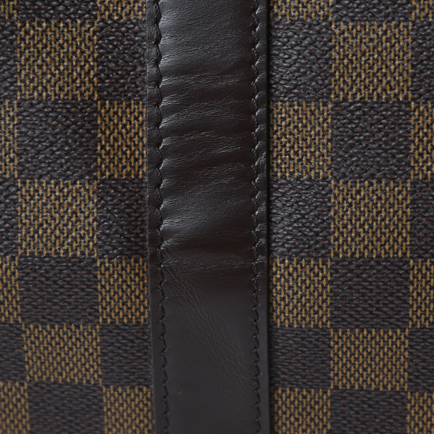 Louis Vuitton Damier Ebene Keepall Bandouliere 55 11 of 17
