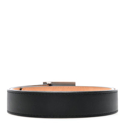Louis Vuitton Calfskin Jeans Belt 80 32 Black 2 of 6