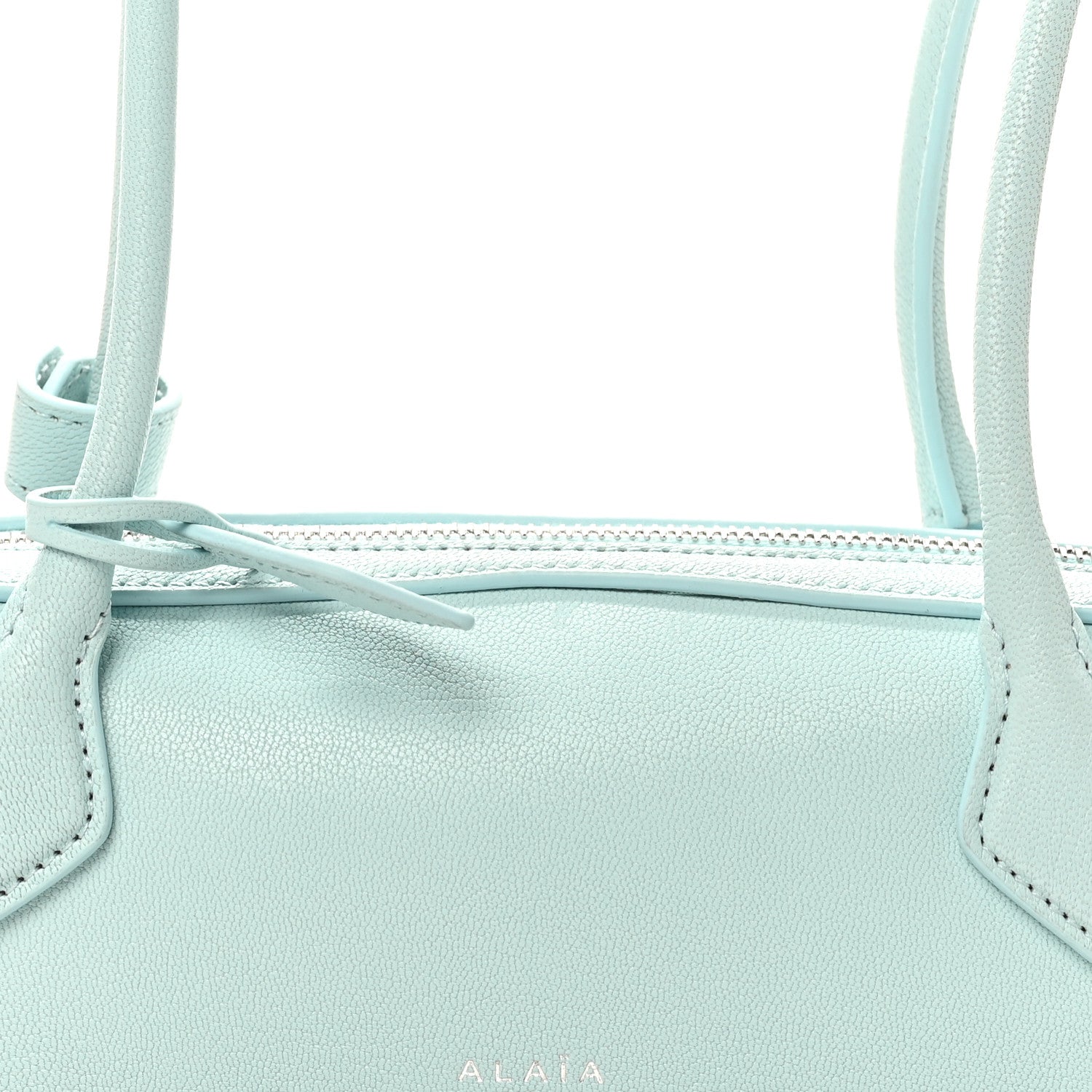 Alaia Goatskin Small Le Teckel Bag Lagon 8 of 10