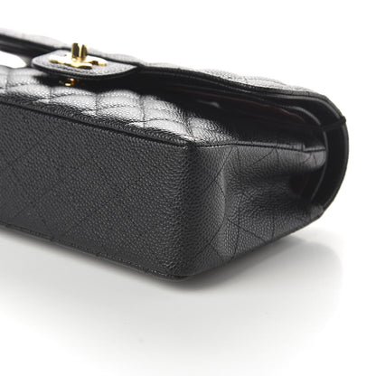 Chanel Caviar Quilted Small Double Flap Black 7 of 11