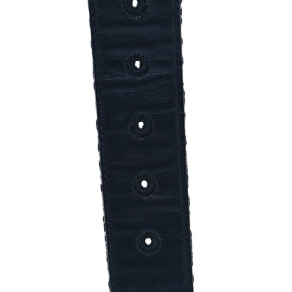 Christian Dior Oblique 30 Montaigne 35mm Belt 90 36 Blue 4 of 4