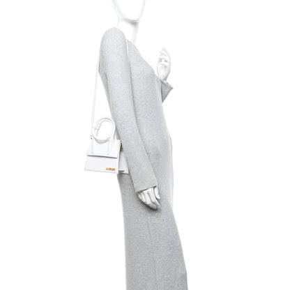 Jacquemus Smooth Calfskin Le Chiquito Noeud White 2 of 11