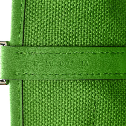 Hermes Toile Goeland Swift Cargo Picotin Lock 18 Vert Yucca 7 of 10