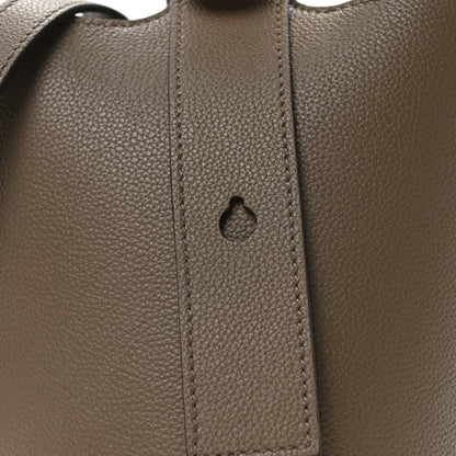 Loewe Soft Grained Calfskin Mini Pebble Bucket Bag Taupe 7 of 9