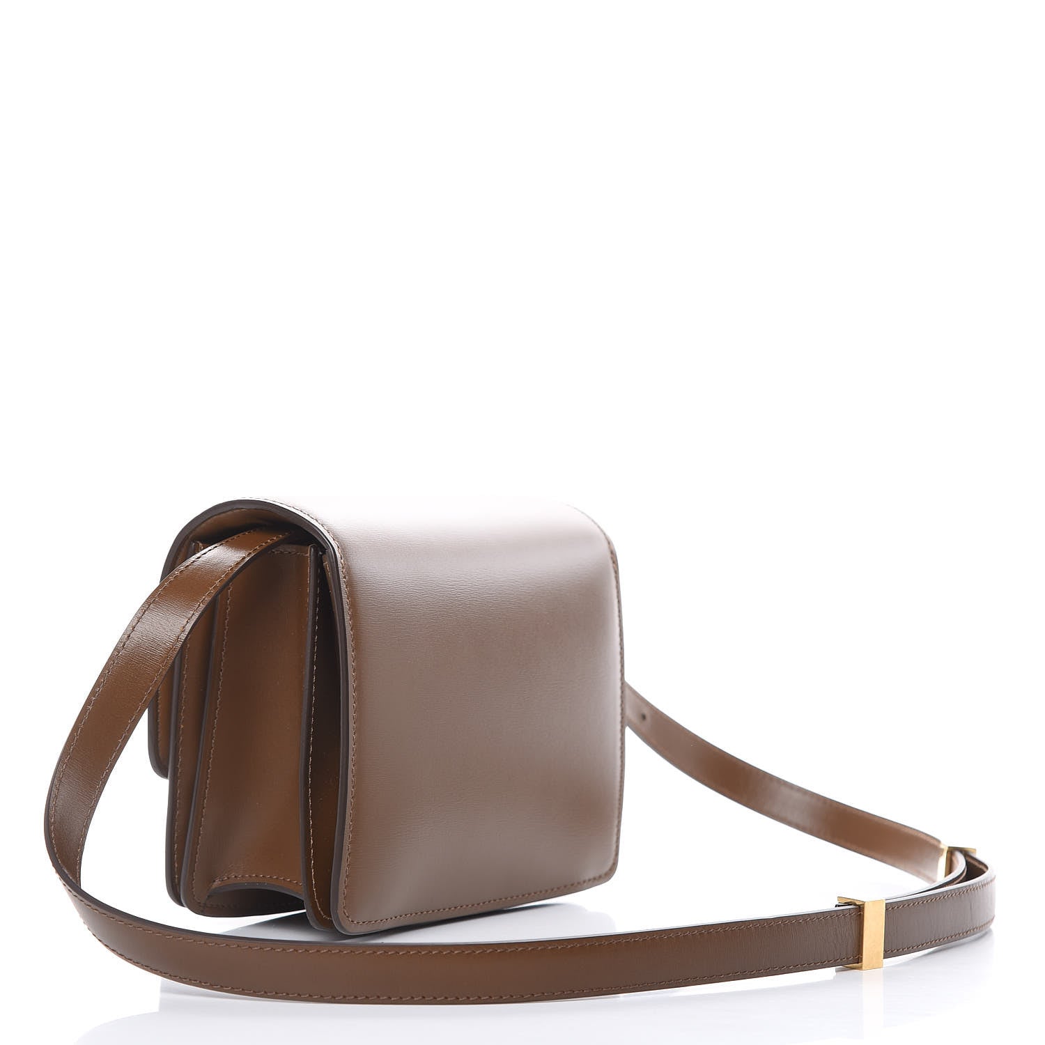 Celine Box Calfskin Small Classic Box Flap Bag Camel 3 of 10