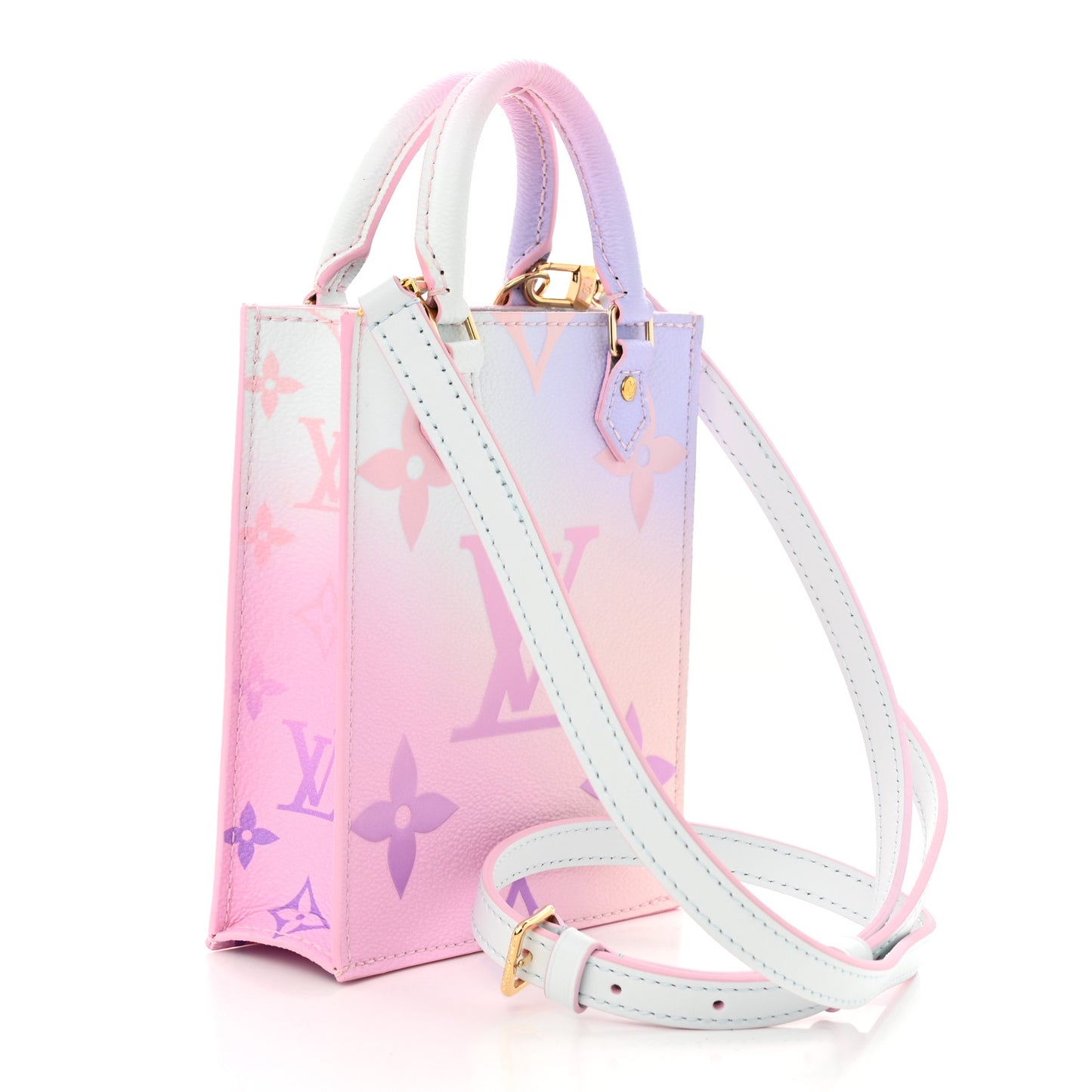 Monogram Giant Spring In The City Petit Sac Plat Sunrise Pastel