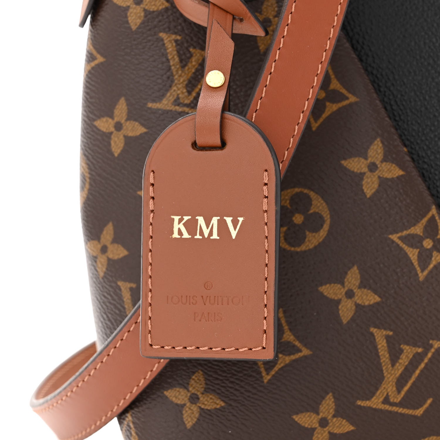 Louis Vuitton Monogram V Tote BB Black 11 of 12