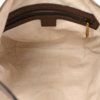Gucci GG Supreme Monogram Web Small Ophidia Half Moon Hobo Brown 5 of 17