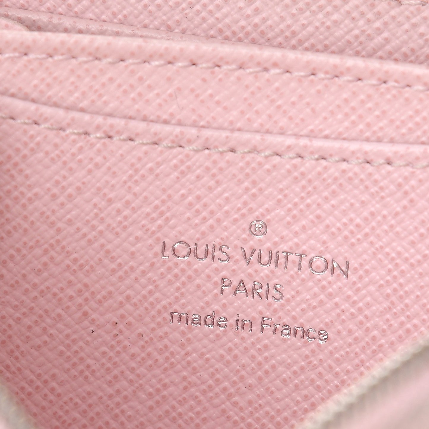 Epi Zippy Coin Purse Rose Ballerine
