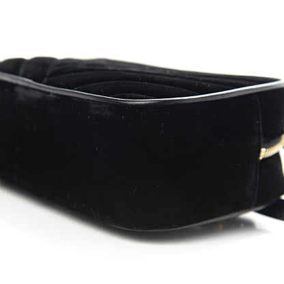 Saint Laurent Velour Matelasse Monogram Lou Belt Bag Black 7 of 8