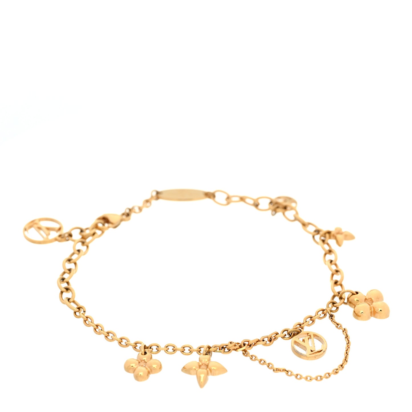 Metal Monogram Blooming Supple Bracelet