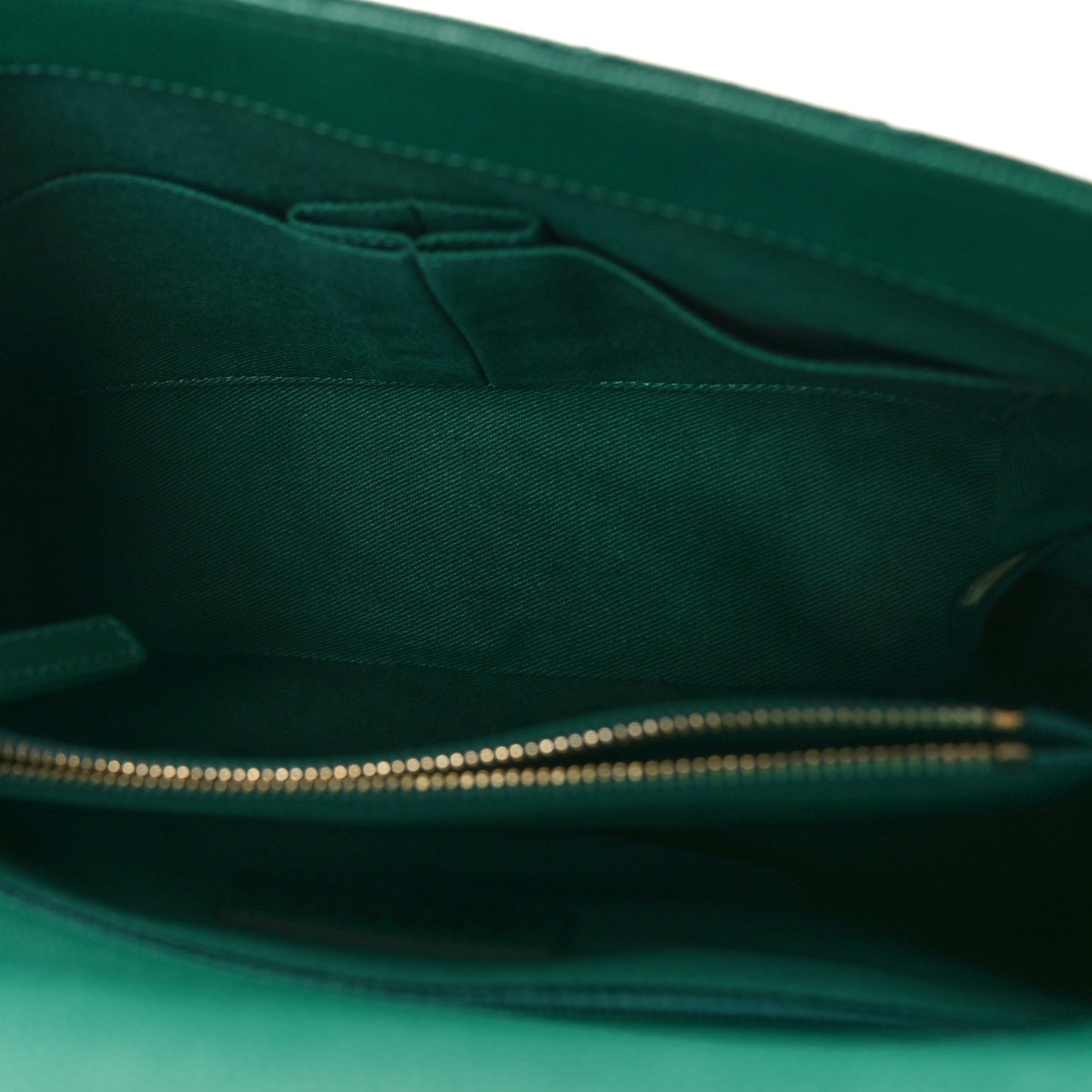 Caviar Quilted Small Coco Handle Flap Green