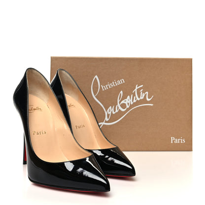 Christian Louboutin Patent Pigalle Follies 100 Pumps 37 Black 8 of 8