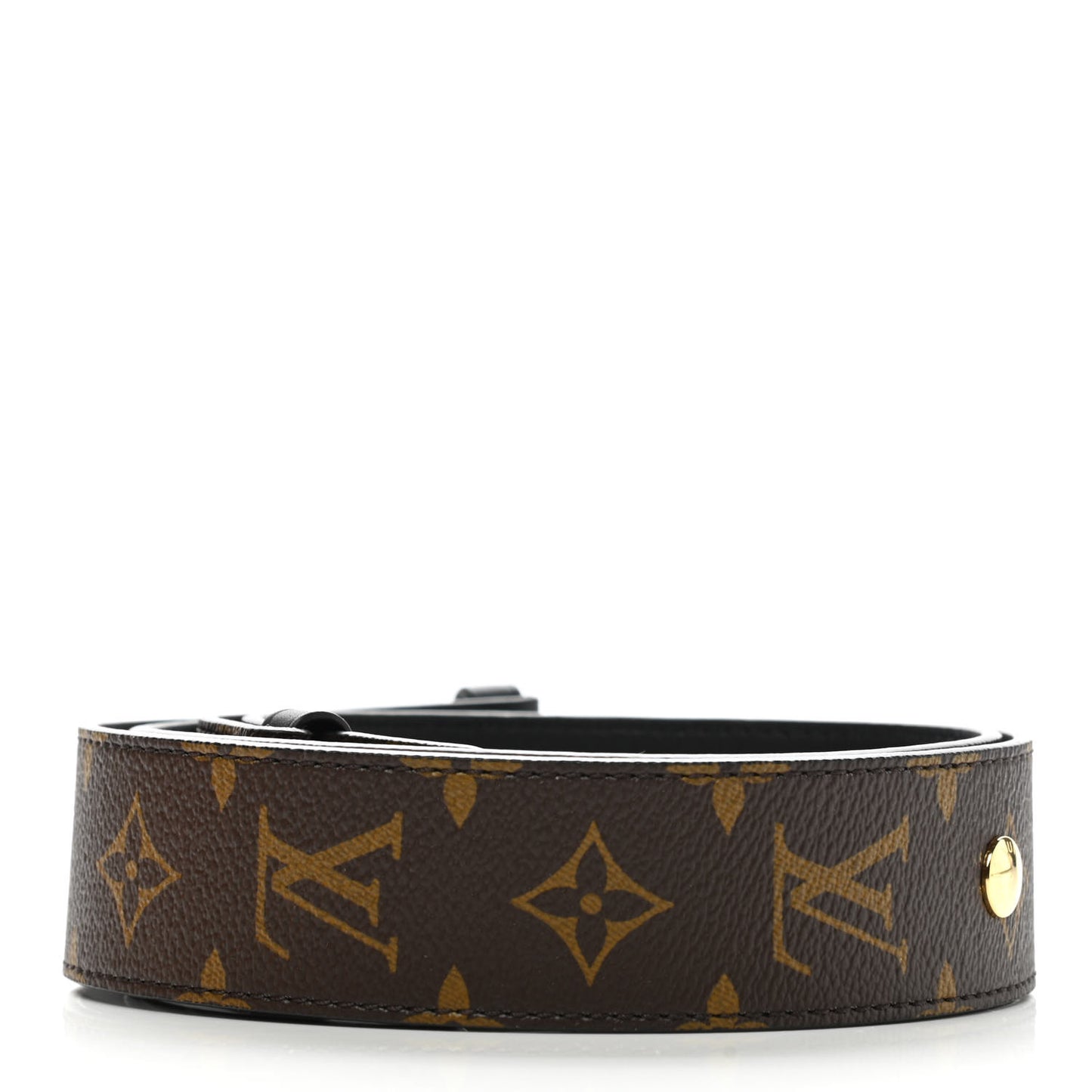 Monogram Adjustable Bandouliere Shoulder Strap Black