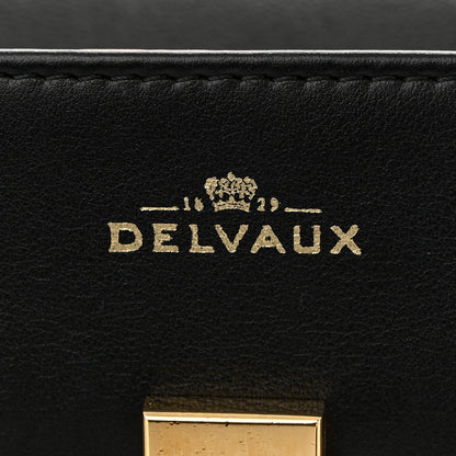 Delvaux Calfskin MM Tempete Satchel Black 7 of 13