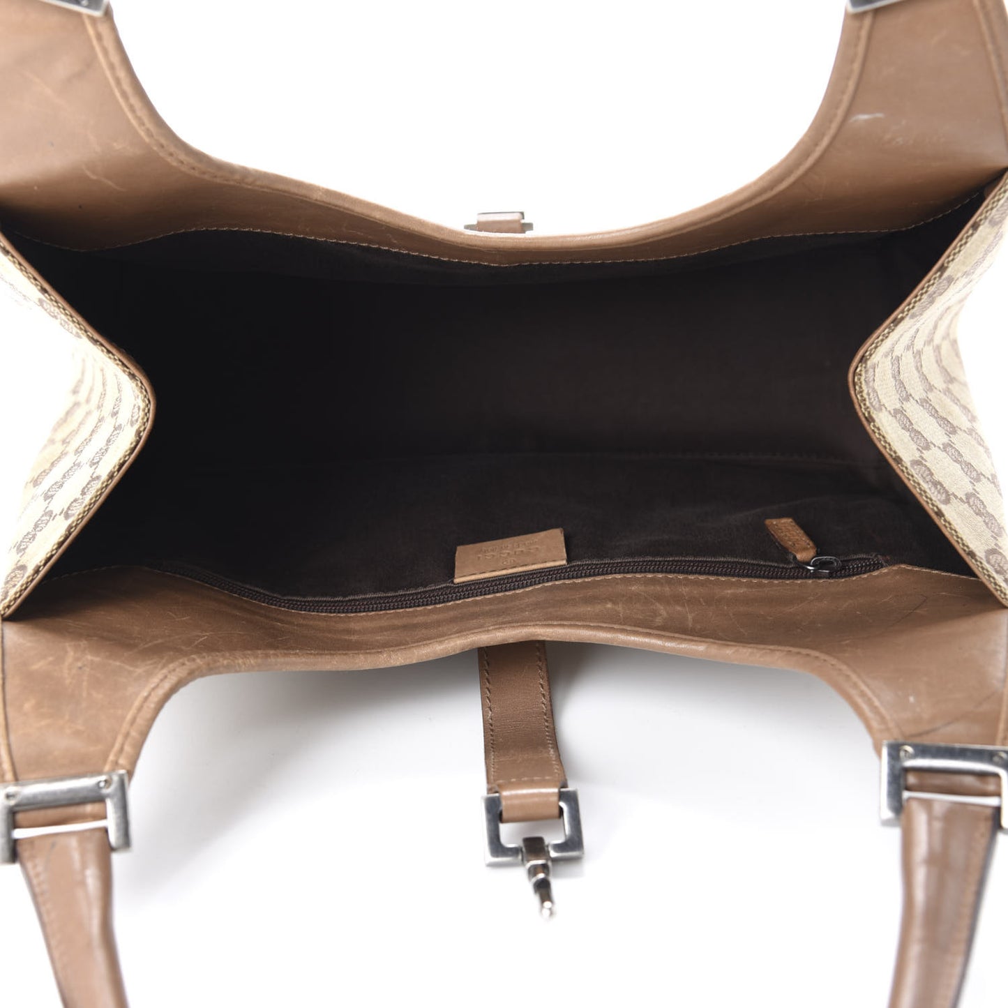 Monogram Small Bardot Bag Tan