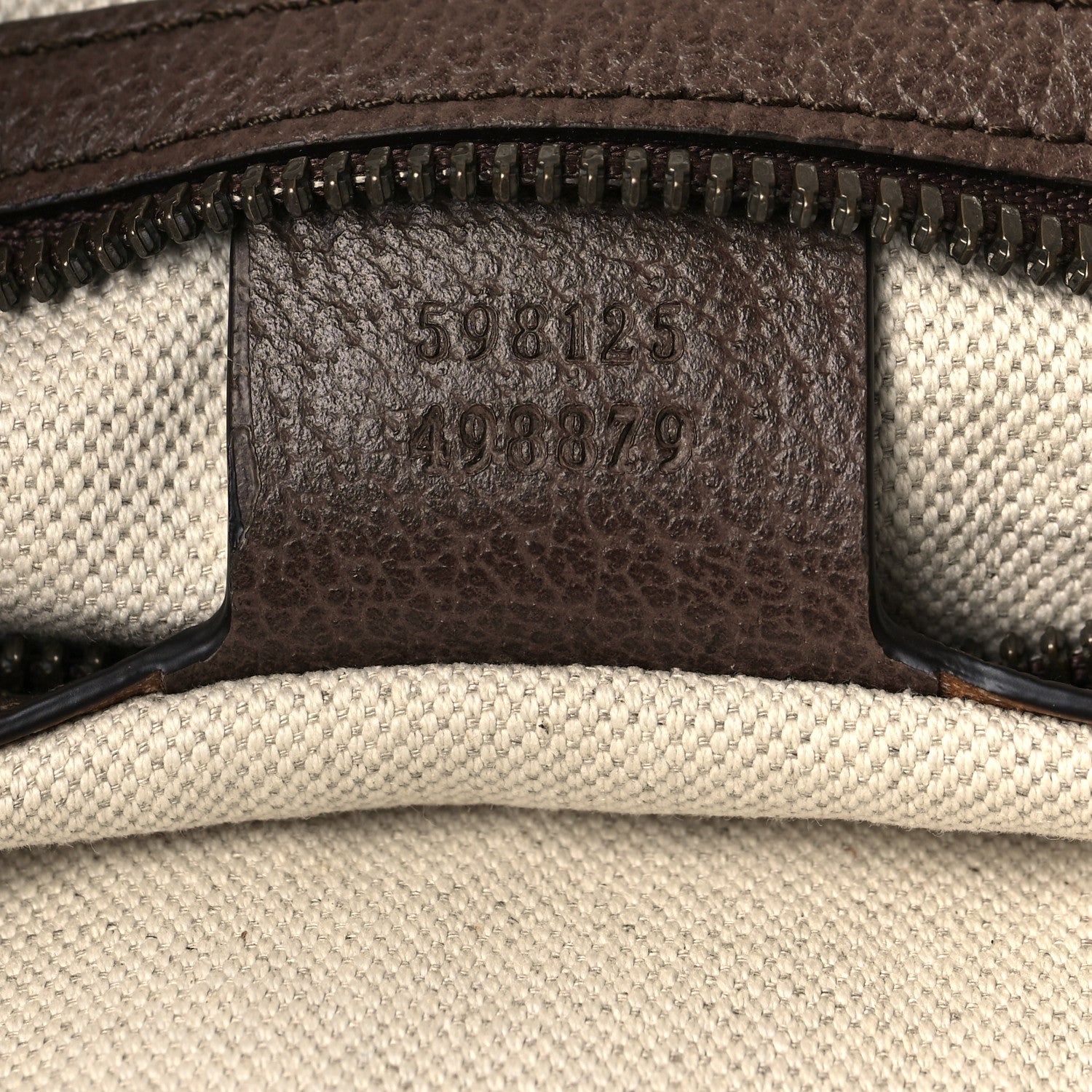 Gucci GG Supreme Monogram Web Small Ophidia Half Moon Hobo Brown 7 of 9