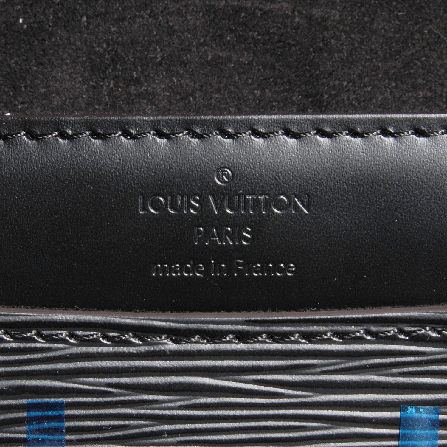 Louis Vuitton Epi Louise Strap PM Black 6 of 8